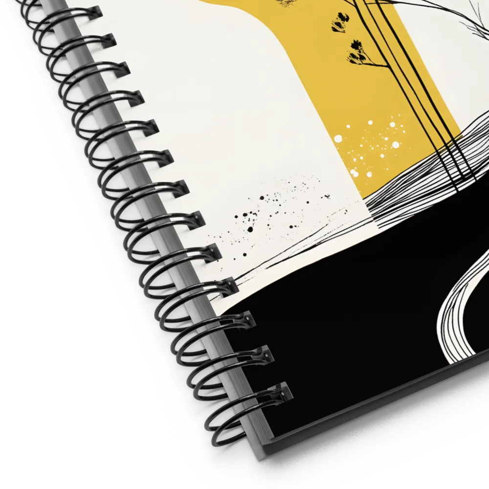 Whispers of the Golden Forest 
 Spiral Notebook | 140 pages