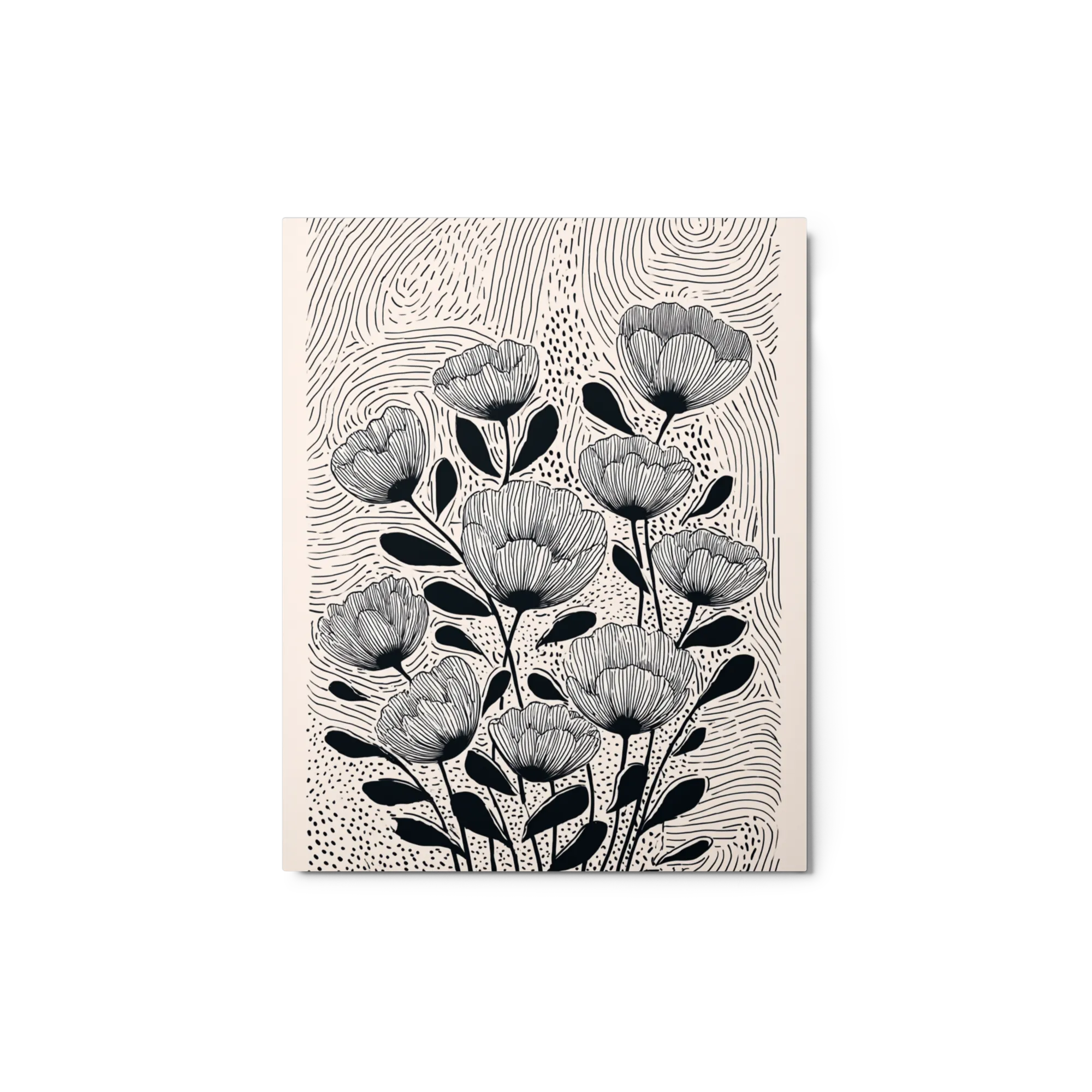 Engraved Poppies