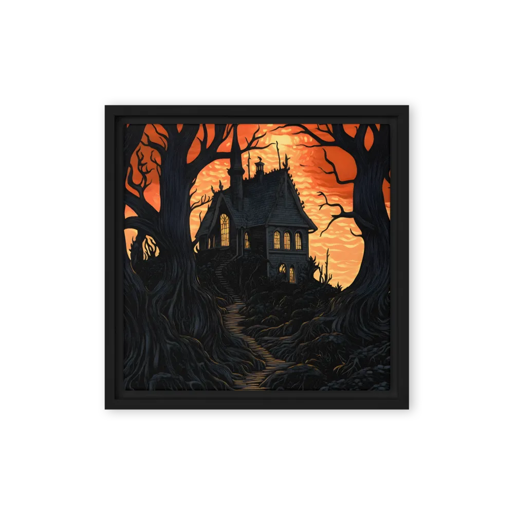 The Gloomwood Manor 
 Canvas | 36″x 36″