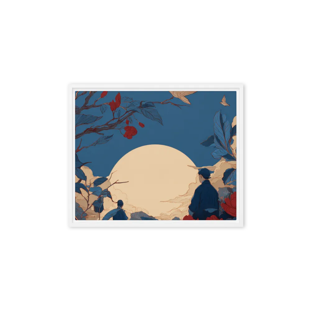 Art Nouveau Moonlight Dream | Art Print