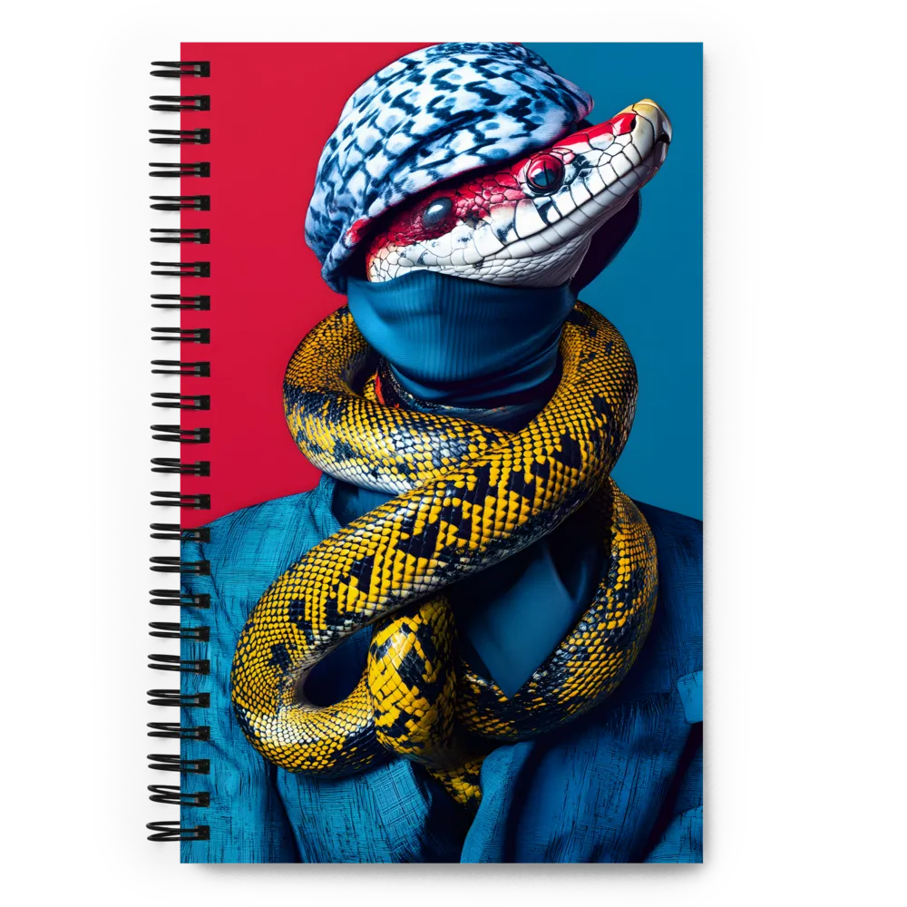 Urban Jungle Serpent 
 Spiral Notebook | 140 pages