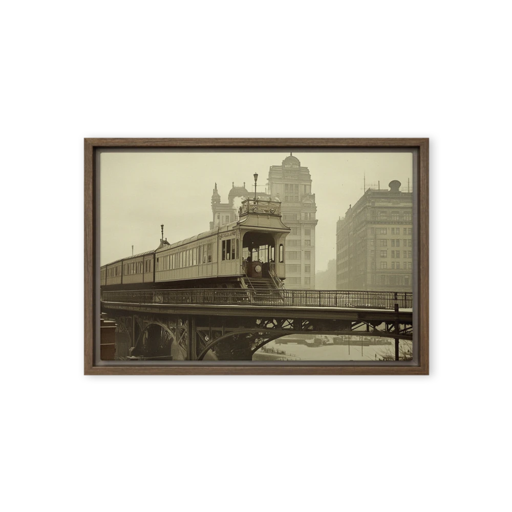 Metropolitan Transit of Yesteryear | Art Print