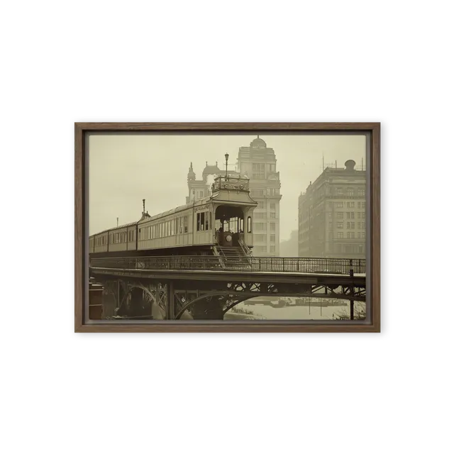 Metropolitan Transit of Yesteryear | Art Print