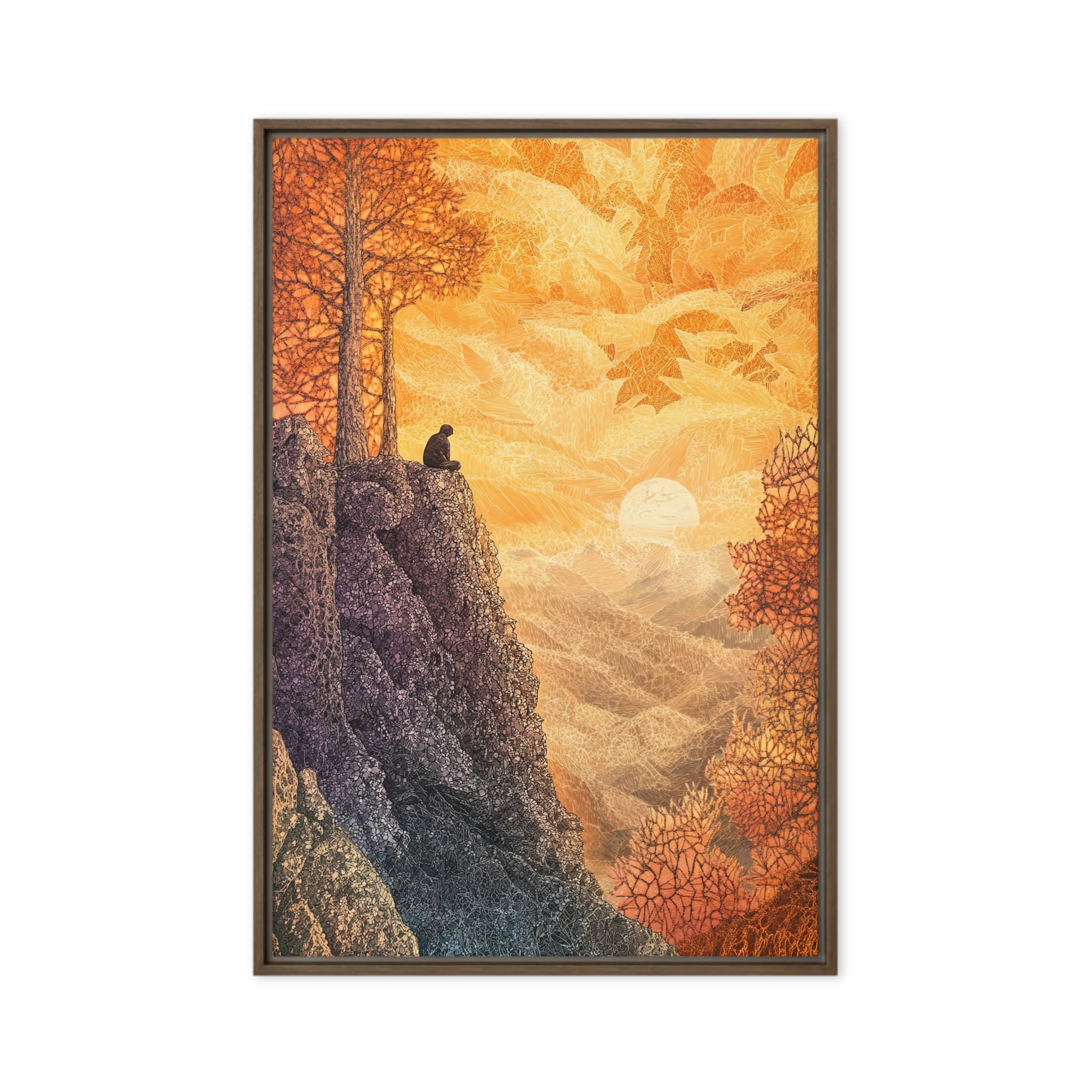 Solitude at Golden Hour | Art Print
