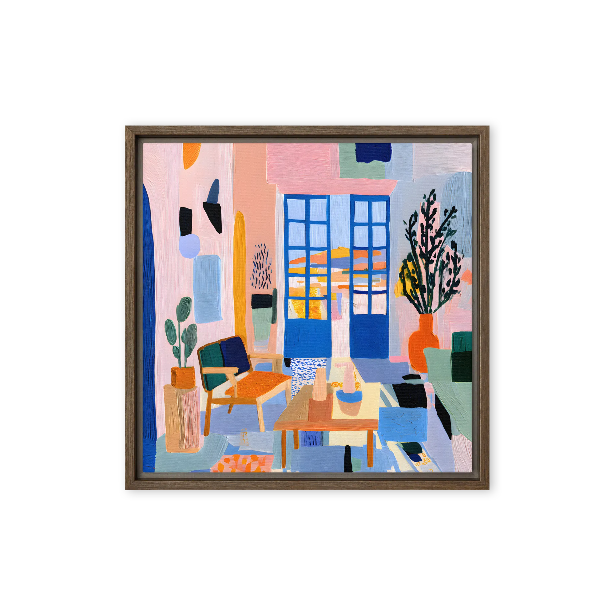 Interno Astratto Soleggiato