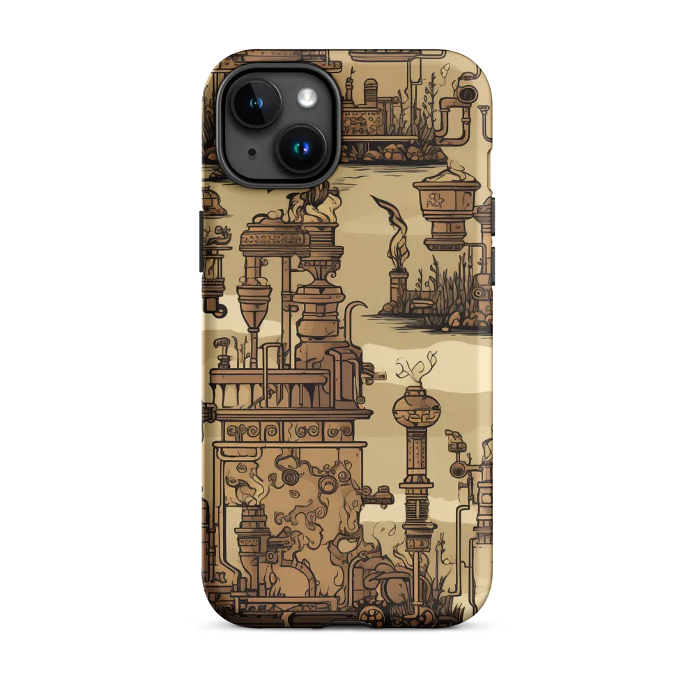 Steampunk Machinery Illustration | Phone Case