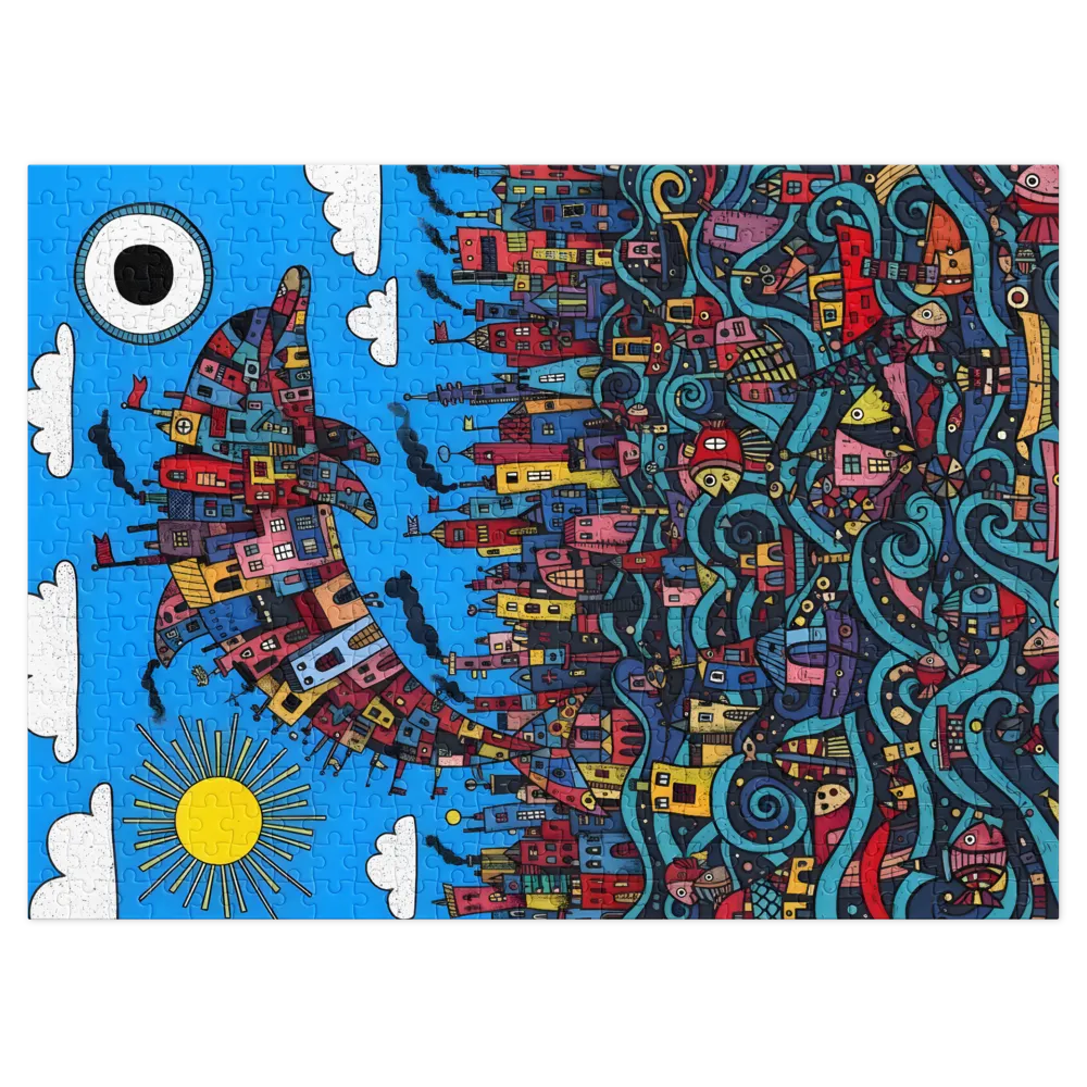 Dolphin City | Jigsaw Puzzles