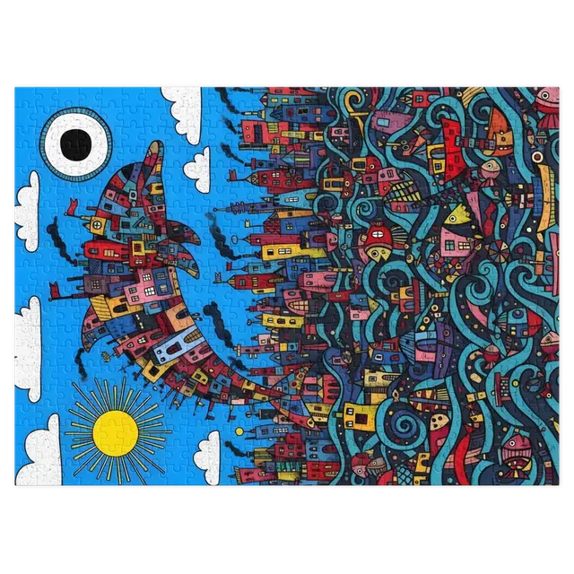 Dolphin City | Jigsaw Puzzles