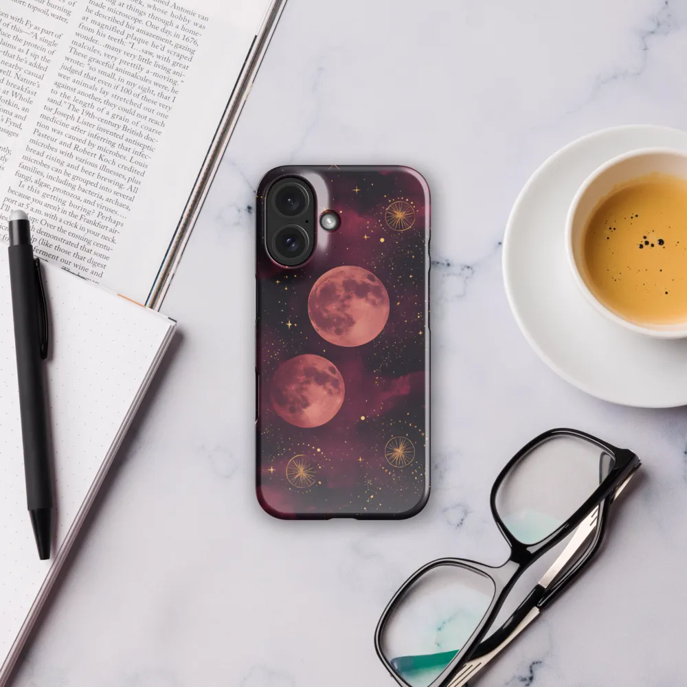 Celestial Dance of Moons 
 Samsung Galaxy S10 | Snap Case
