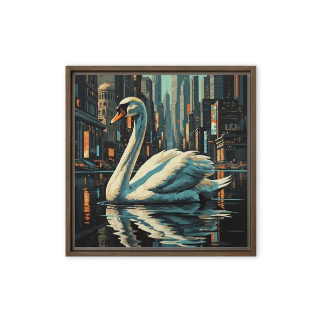 Urban Swan | Art Print