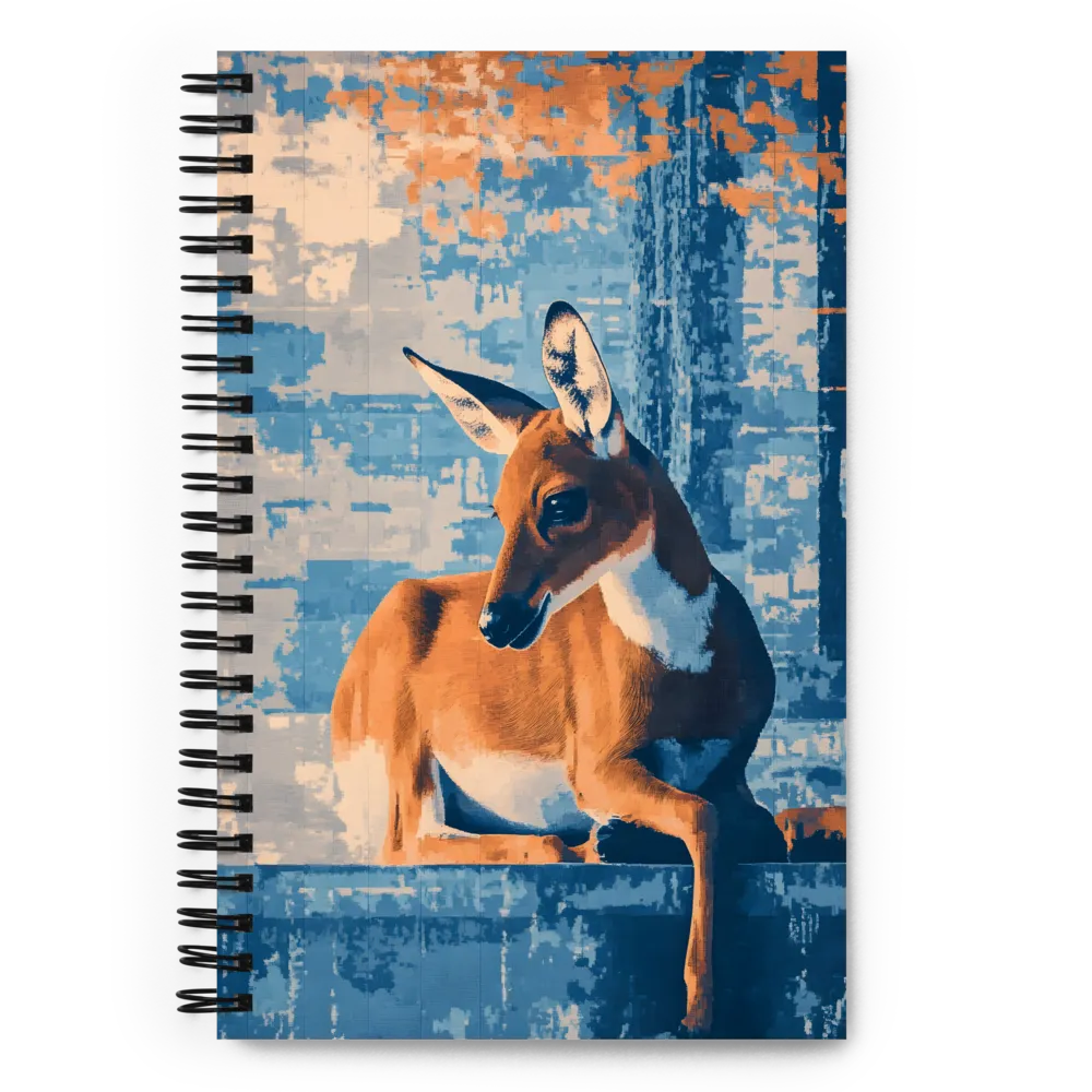 Serenity in Color: The Reclining Deer