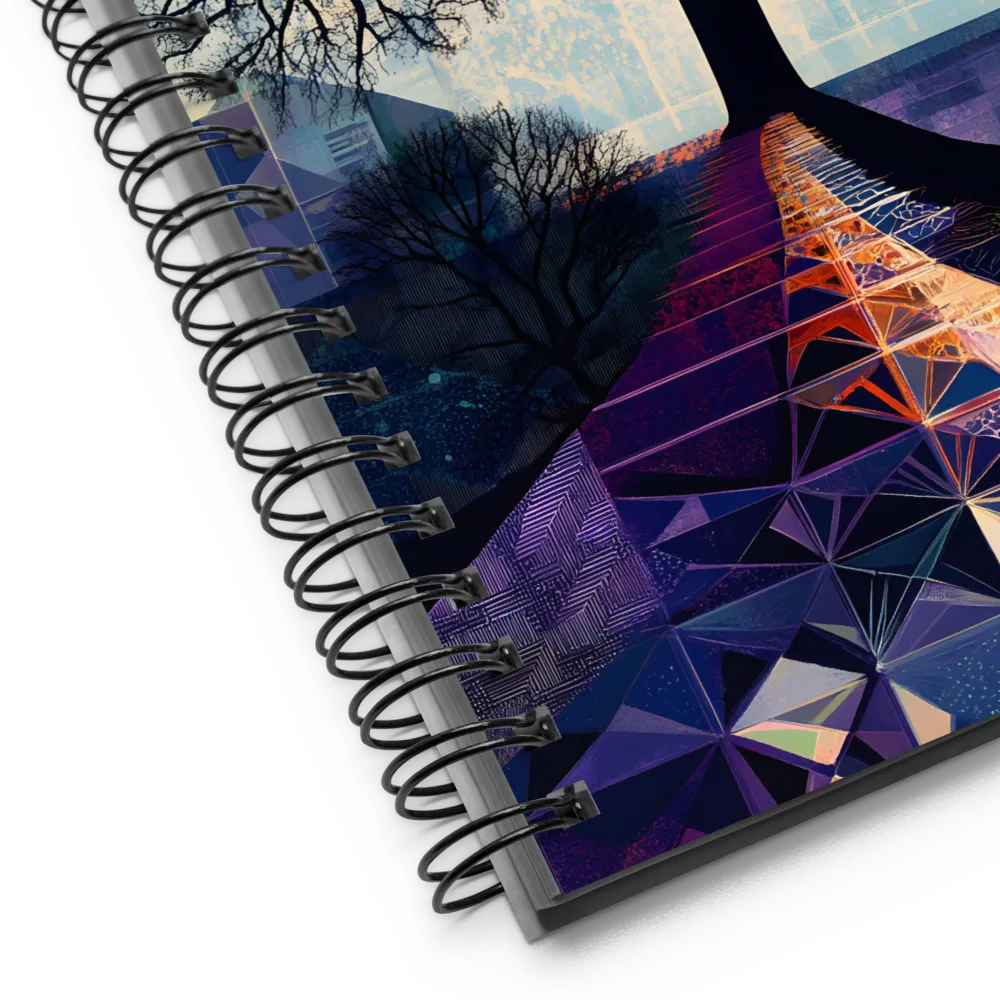 The Geometric Ascent 
 Spiral Notebook | 140 pages