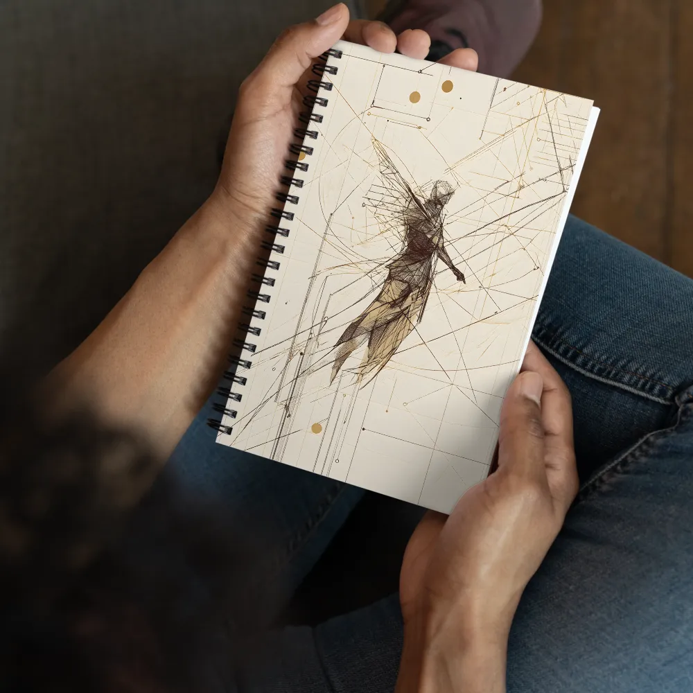 Blueprint of Flight 
 Spiral Notebook | 140 pages