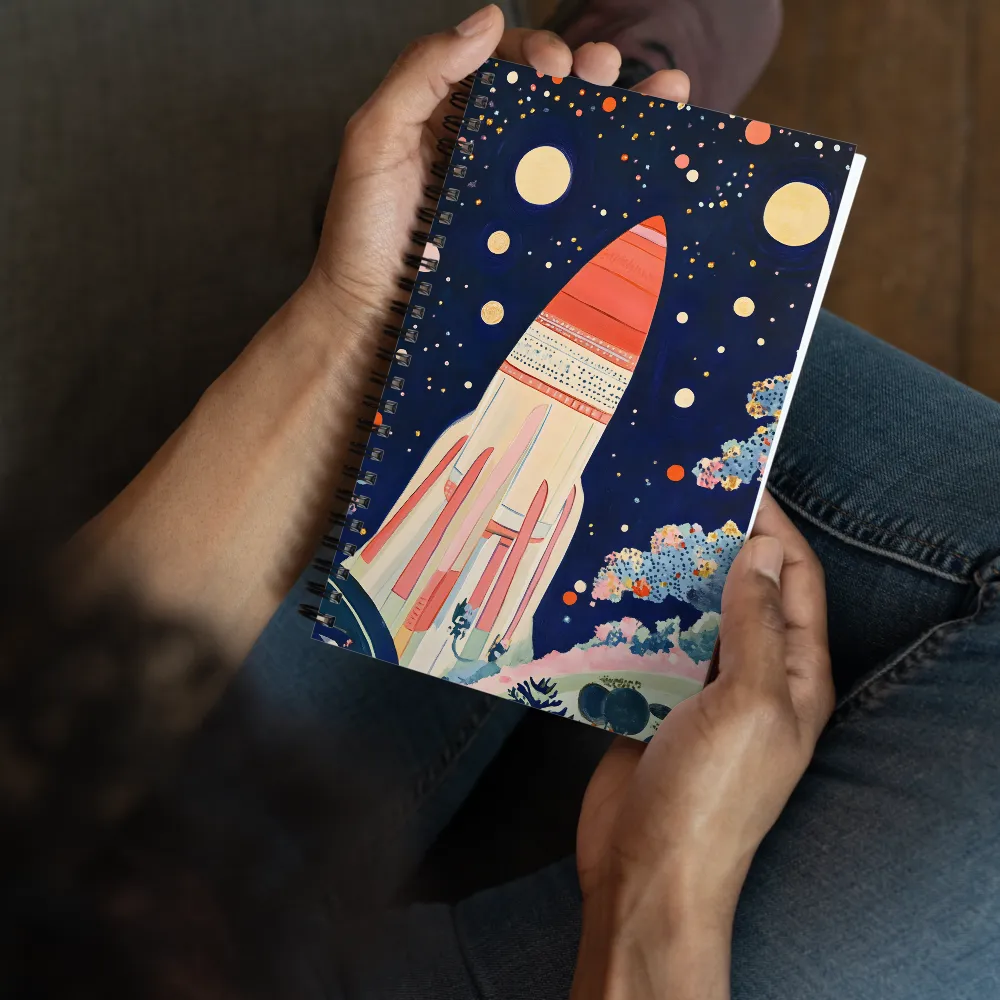 Cosmic Ascent 
 Spiral Notebook | 140 pages