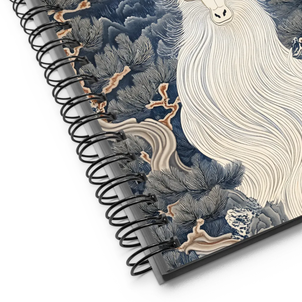 Celestial Forest Stag 
 Spiral Notebook | 140 pages