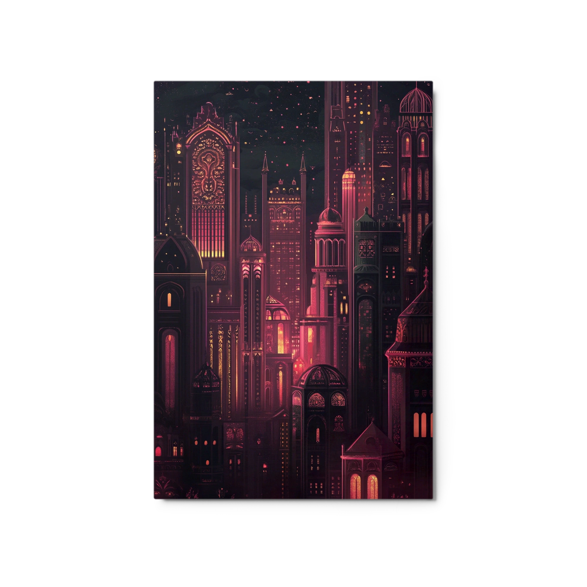 Fantastical Cityscape Illustration