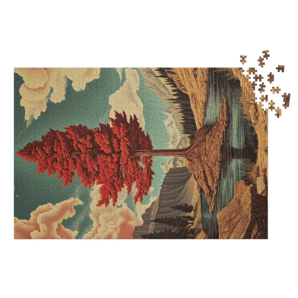 The Crimson Pine | Jigsaw Puzzles