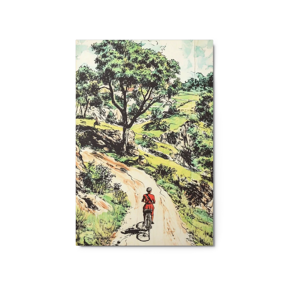 Journey Through Green Hills | Art Print