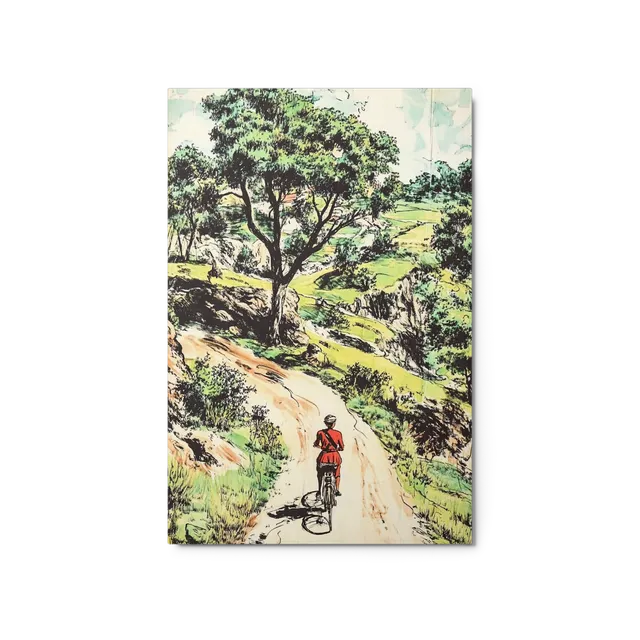 Journey Through Green Hills | Art Print