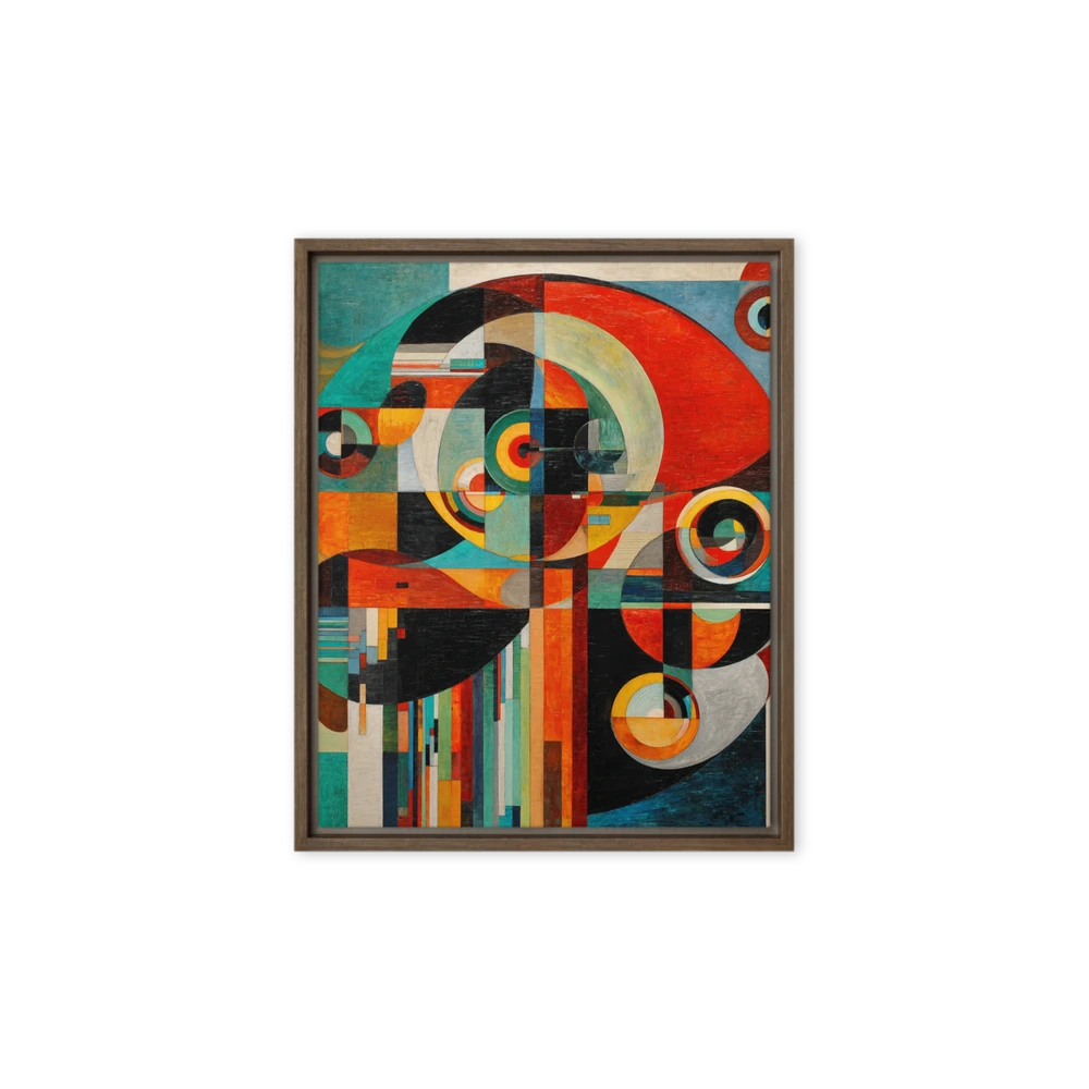 Dynamic Geometric Abstraction | Art Print