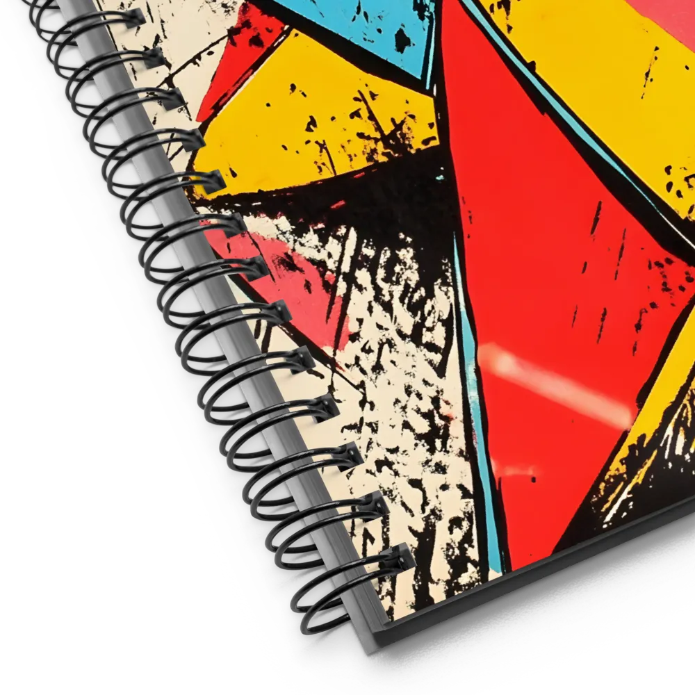 Dynamic Geometric Flux 
 Spiral Notebook | 140 pages