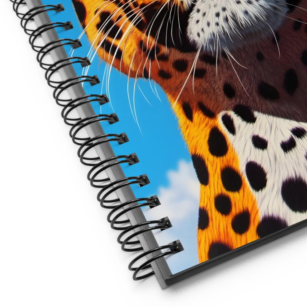 Azure Gaze 
 Spiral Notebook | 140 pages
