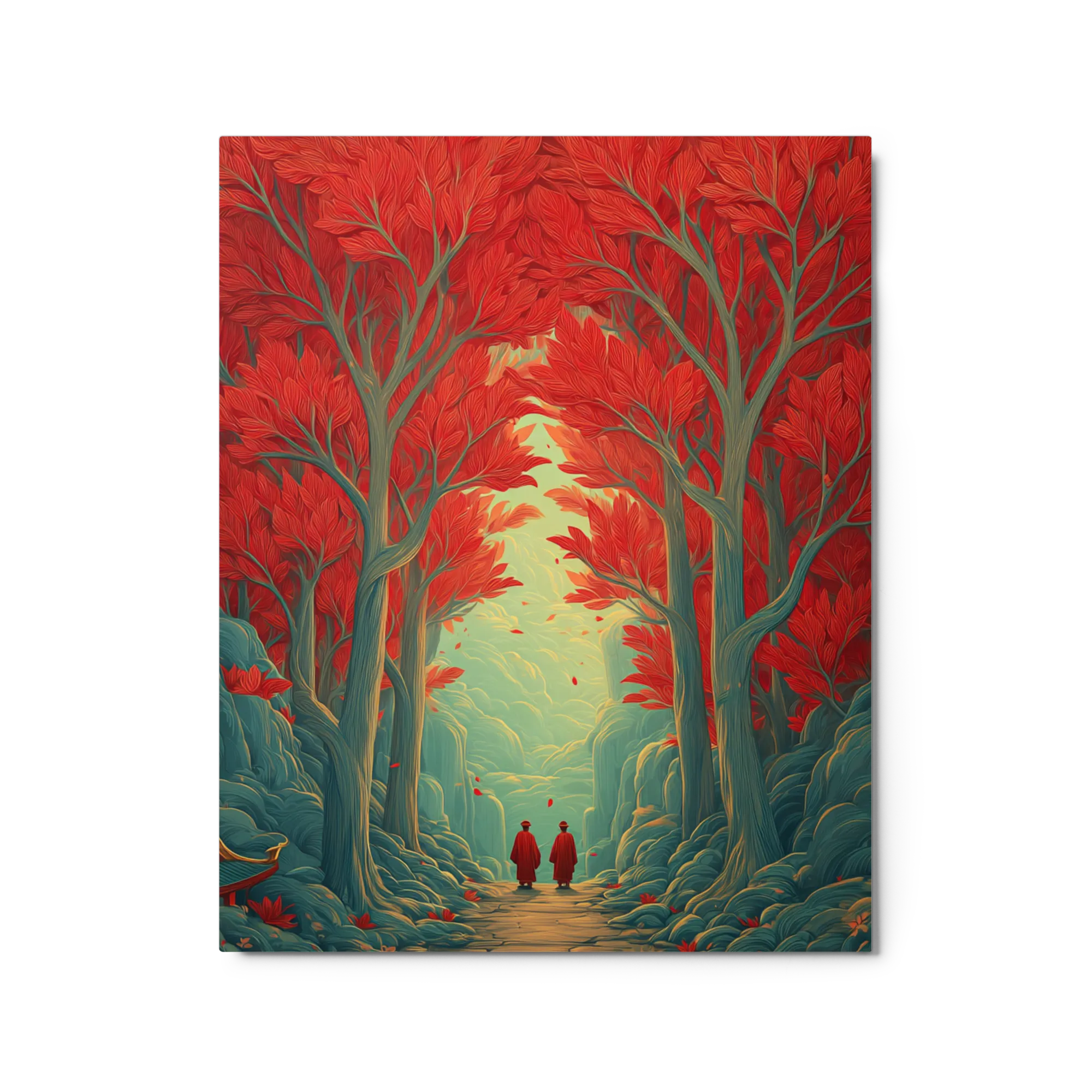 Crimson Grove | Art Print