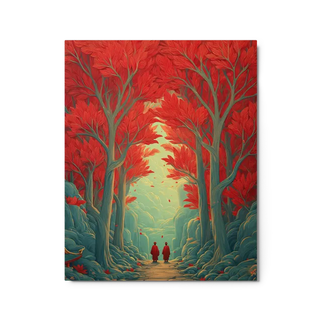 Crimson Grove | Art Print
