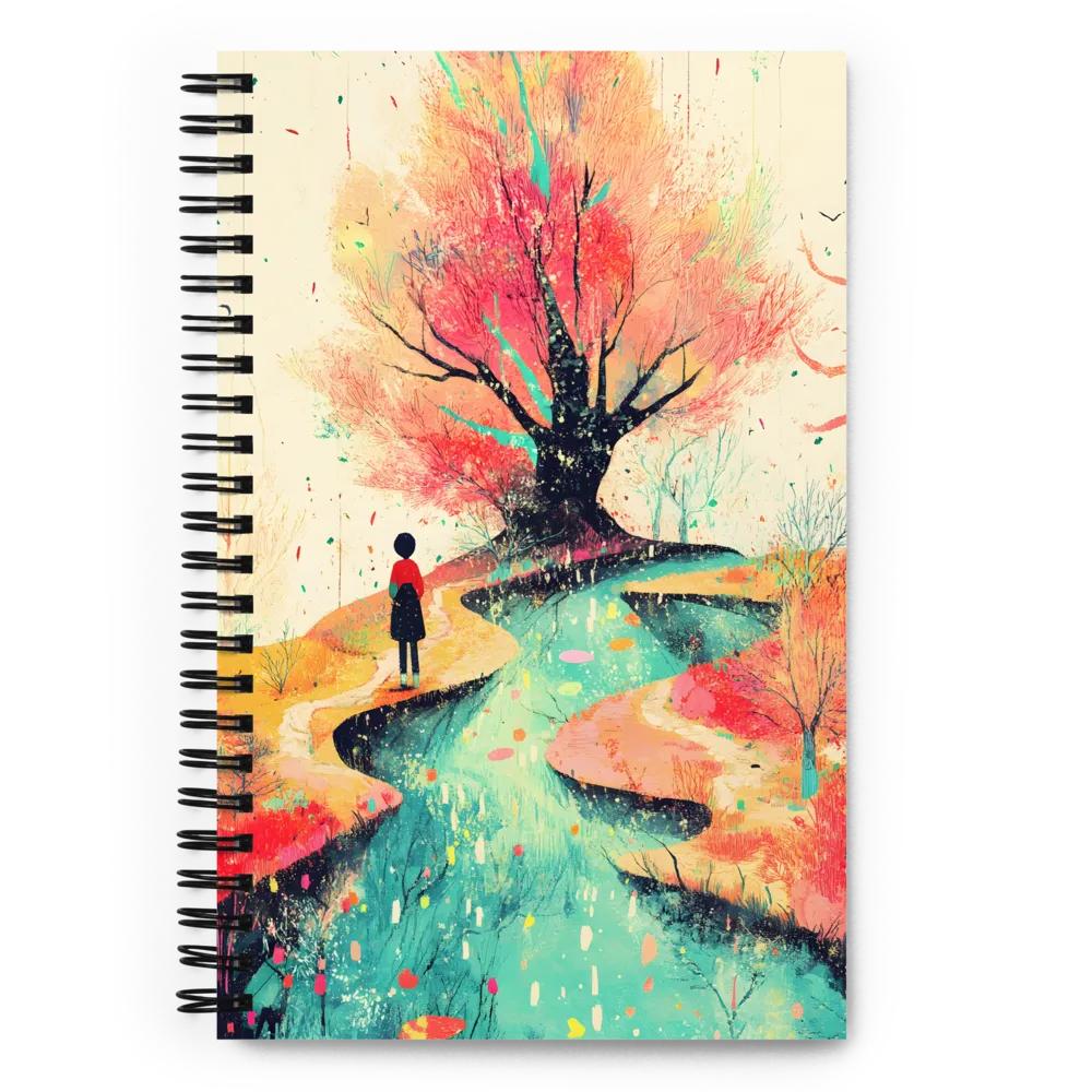 Path to the Dreamy Grove 
 Spiral Notebook | 140 pages