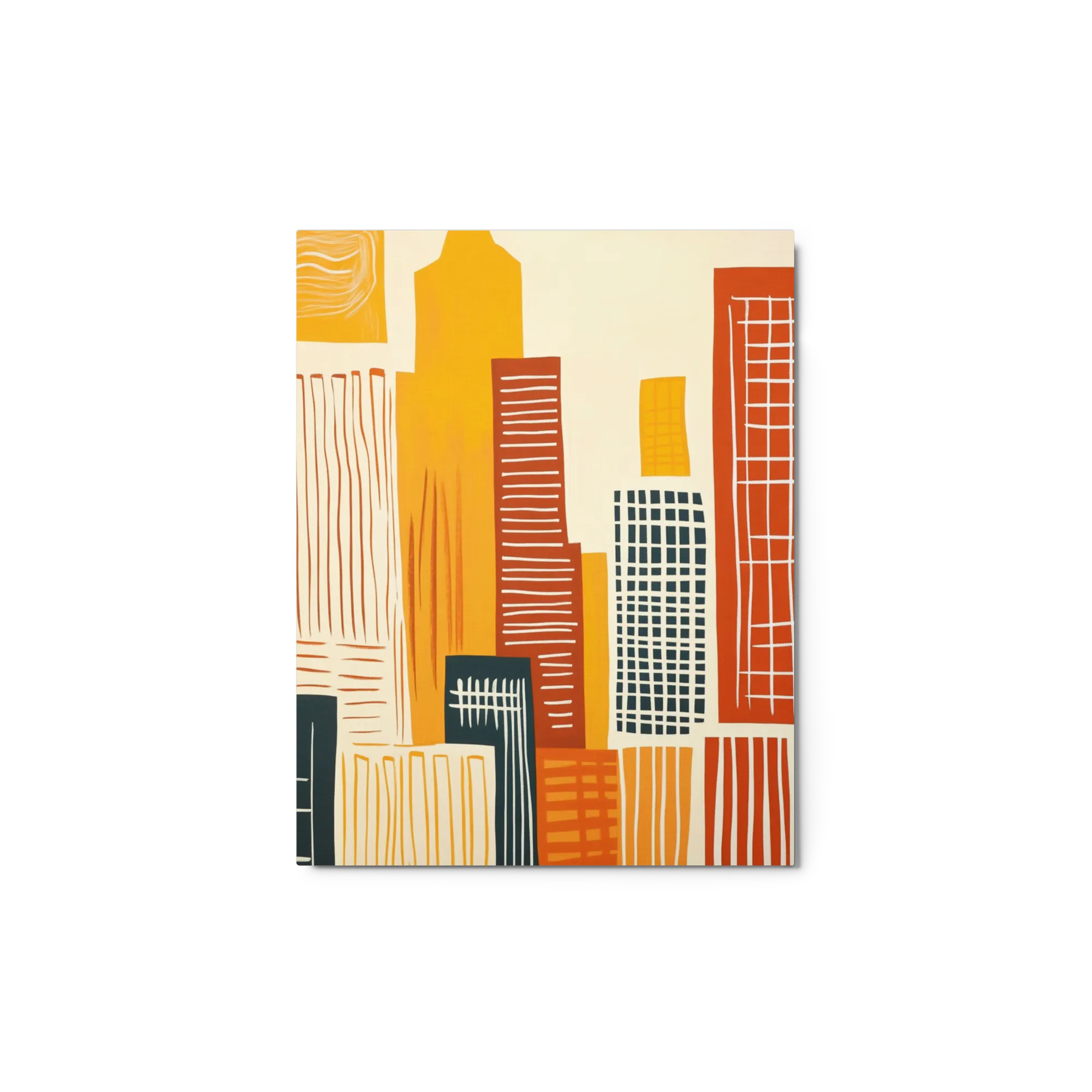 Abstract Cityscape Skyscrapers