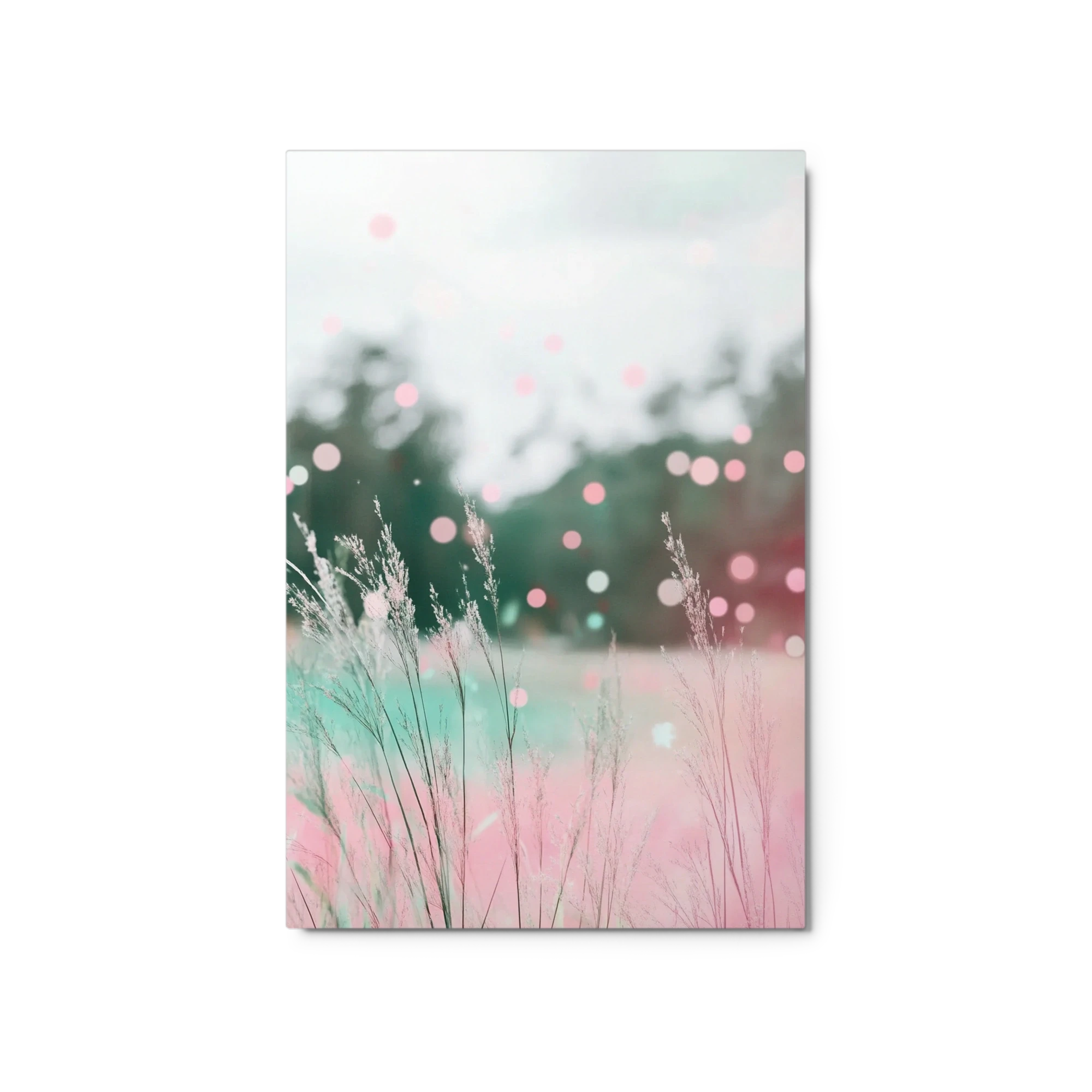 Abstract Bokeh Grass Design