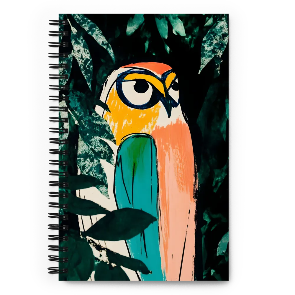 Camouflaged Majesty: The Abstract Owl