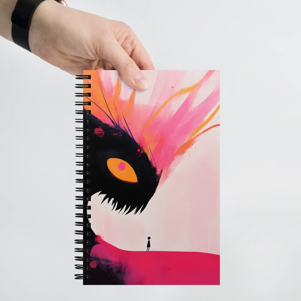 The Confrontation of Shadows 
 Spiral Notebook | 140 pages