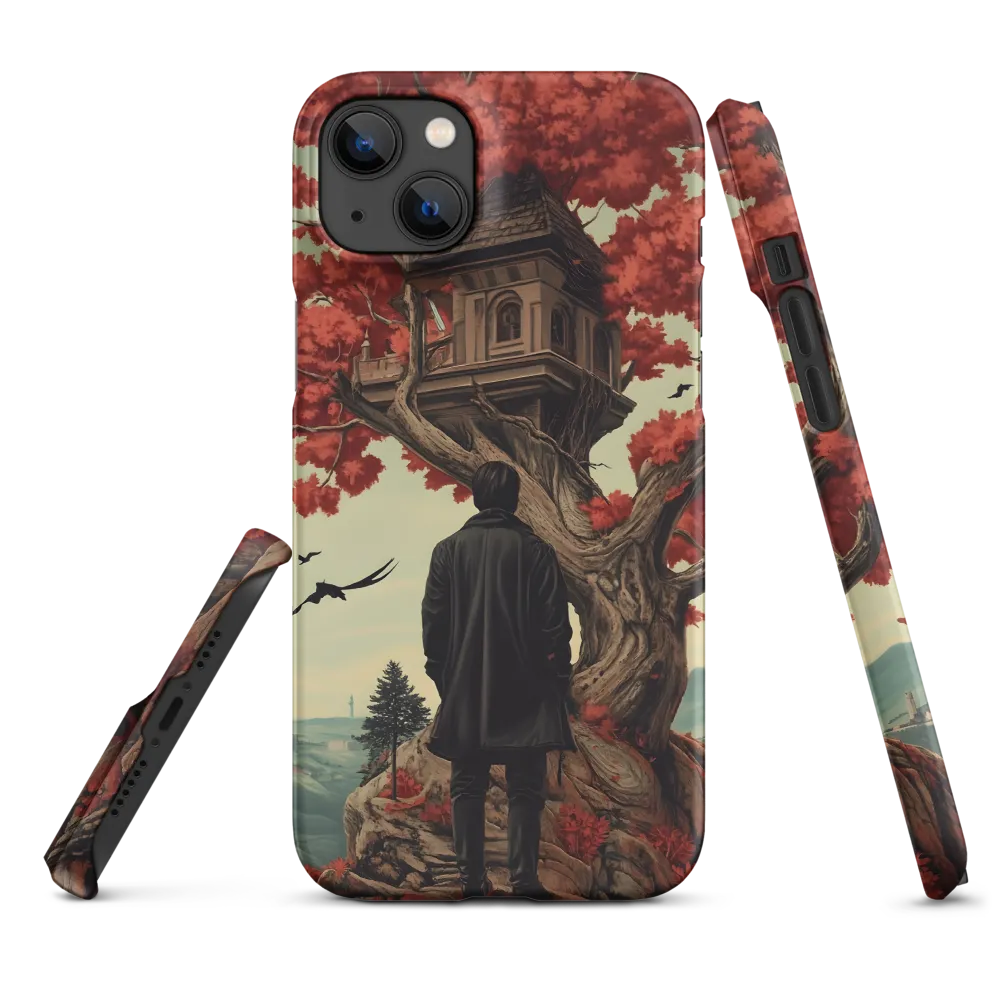 Surreal Tree House Landscape | Phone Case