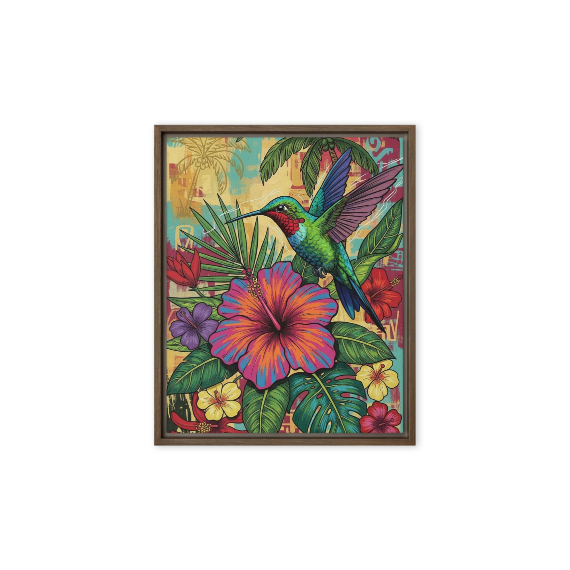 Hummingbird & Hibiscus