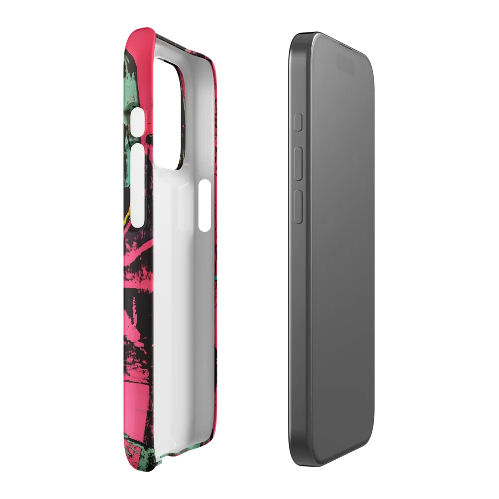 Neon Pop Portrait | Phone Case