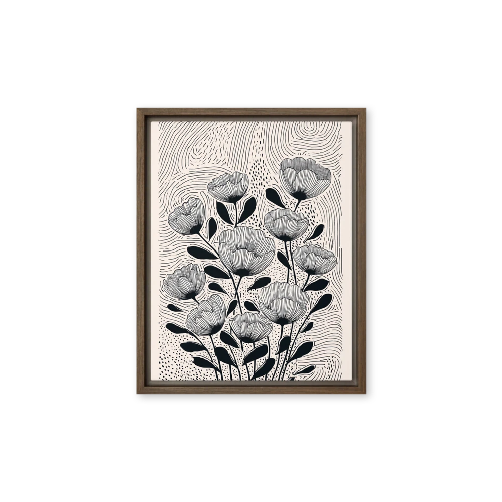 Engraved Poppies | Art Print