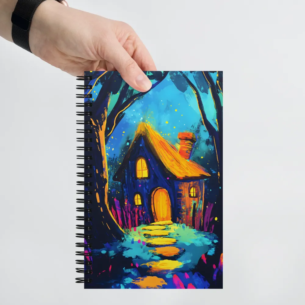 Enchanted Forest Dwelling 
 Spiral Notebook | 140 pages