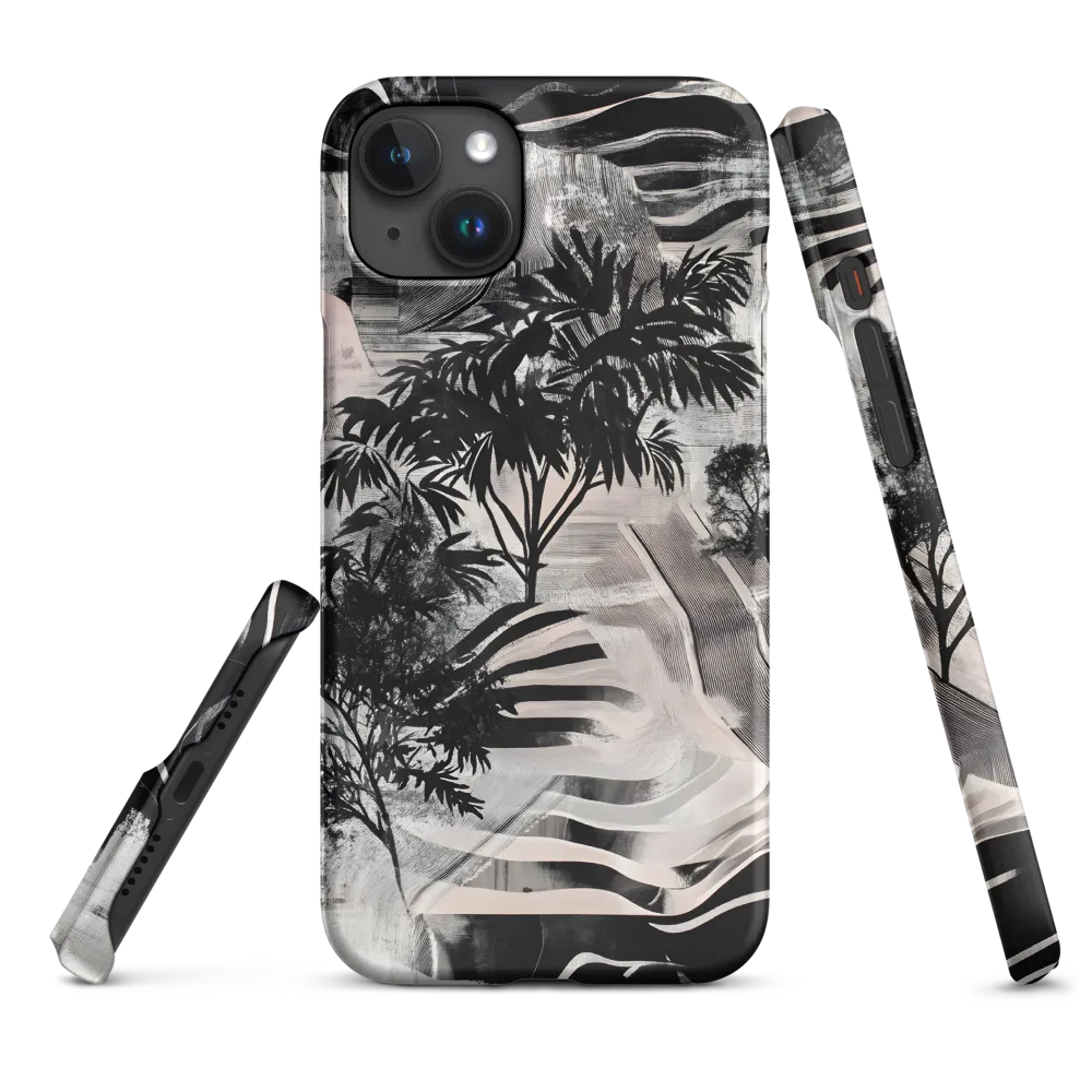 Monochrome Terraces | Phone Case
