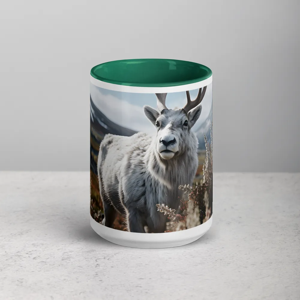 Arctic Wanderer 
 Mug with Golden Yellow inside