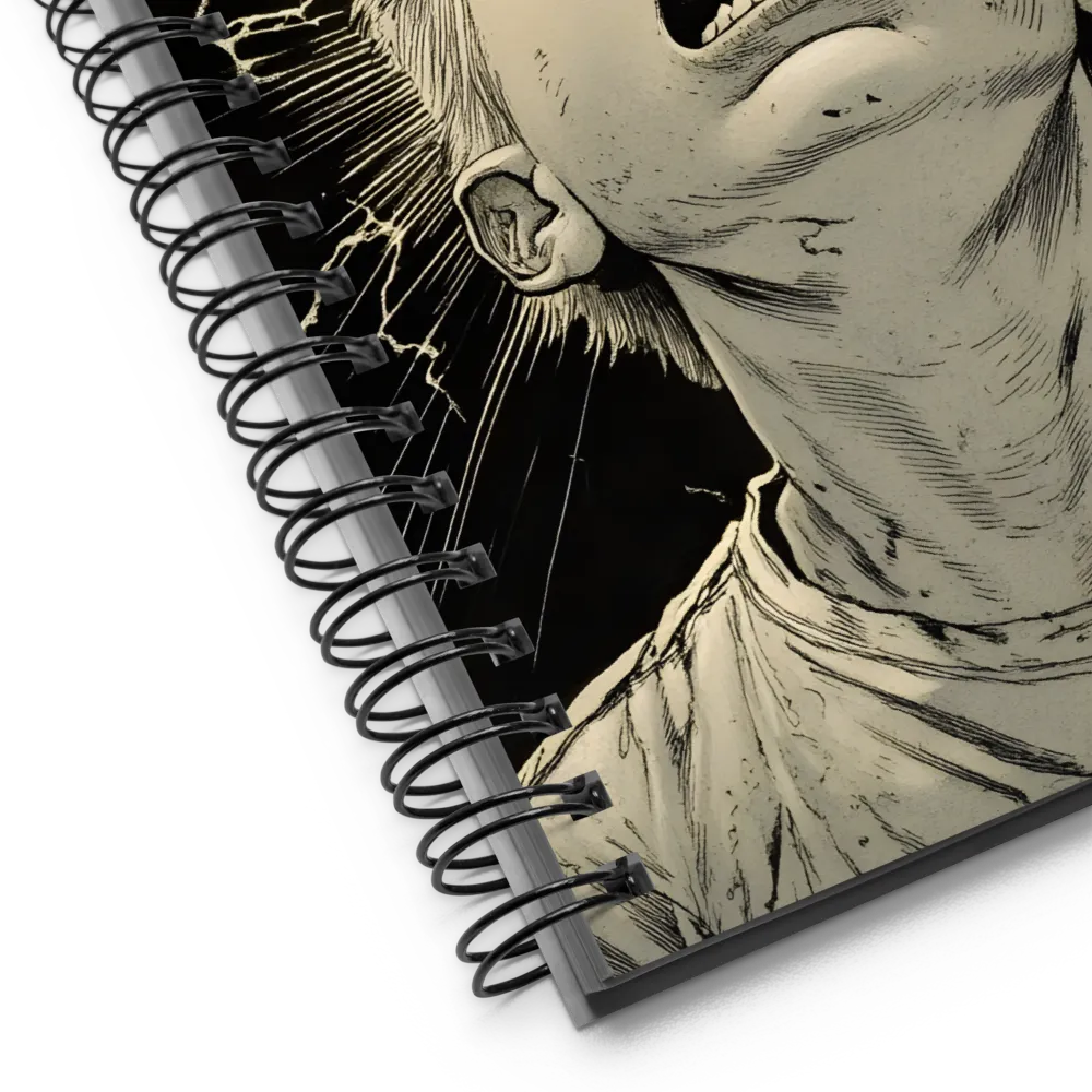 The Burst of Emotion 
 Spiral Notebook | 140 pages