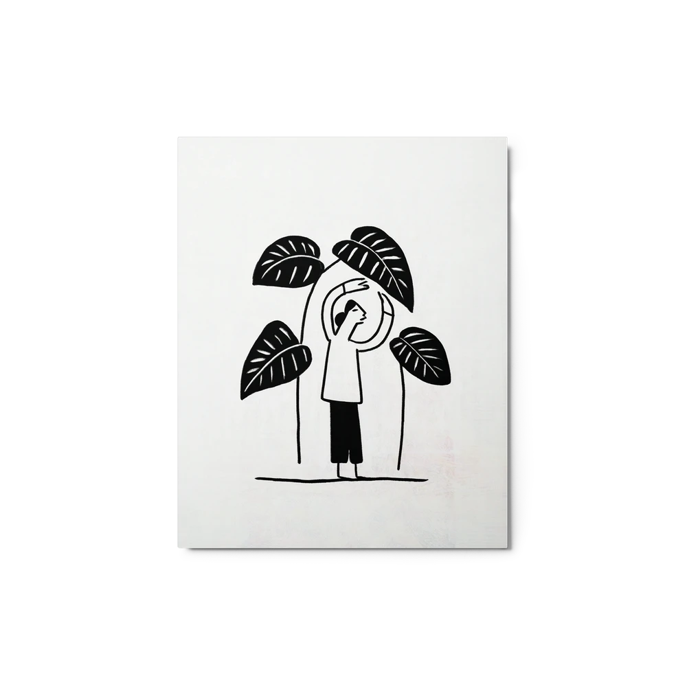 Shelter in Leaves | Art Print