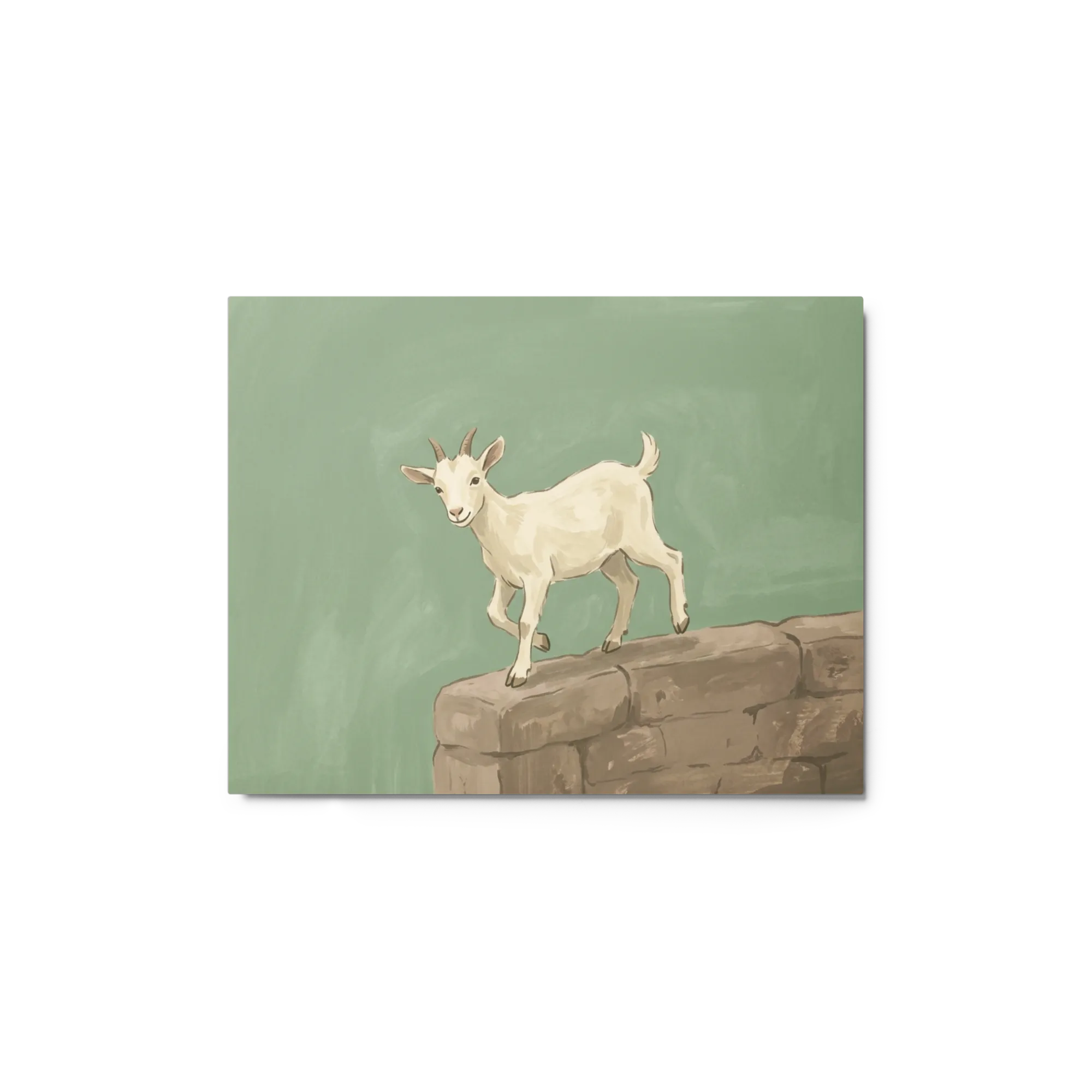 Little Goat on the Wall