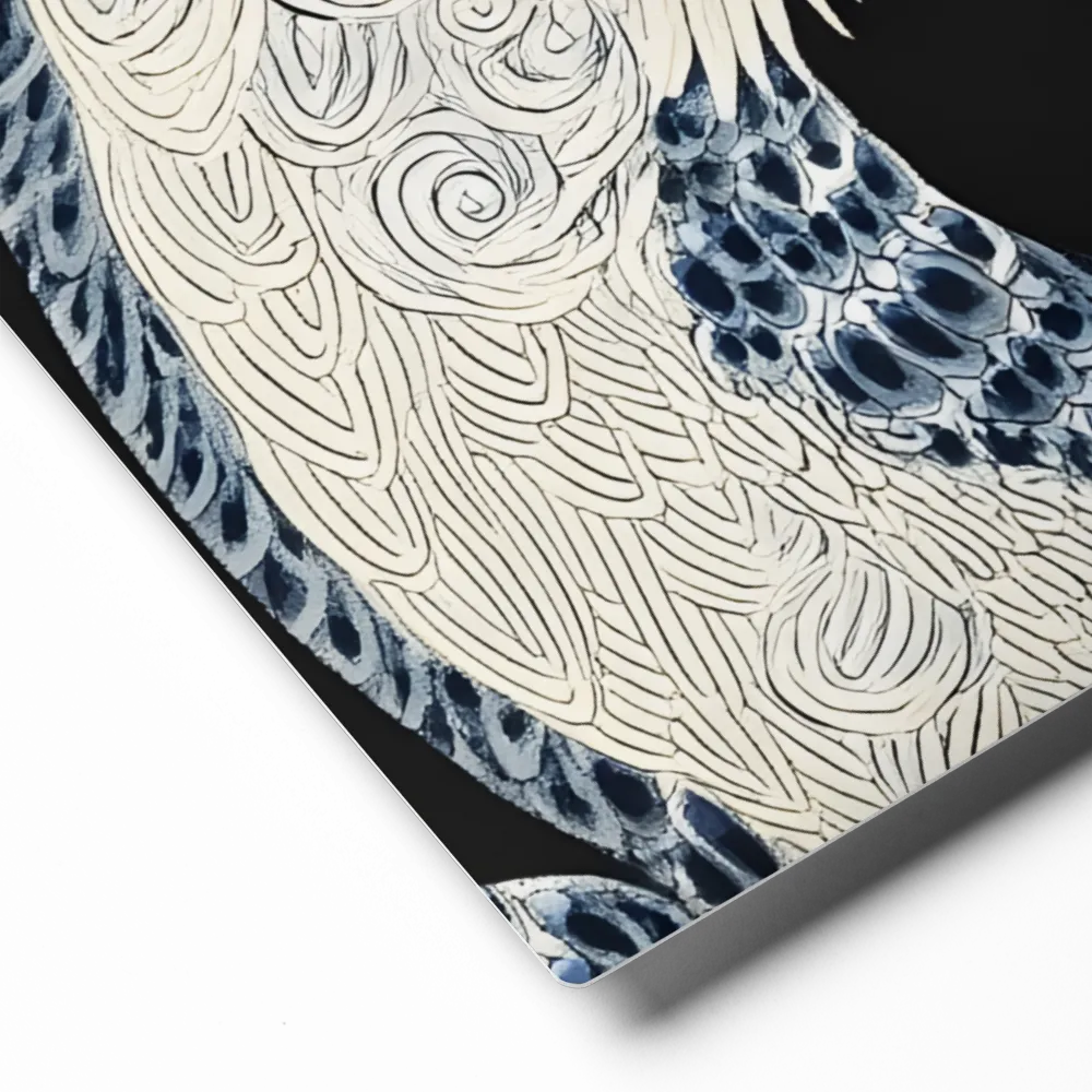 Ornate Quilling Phoenix | Art Print