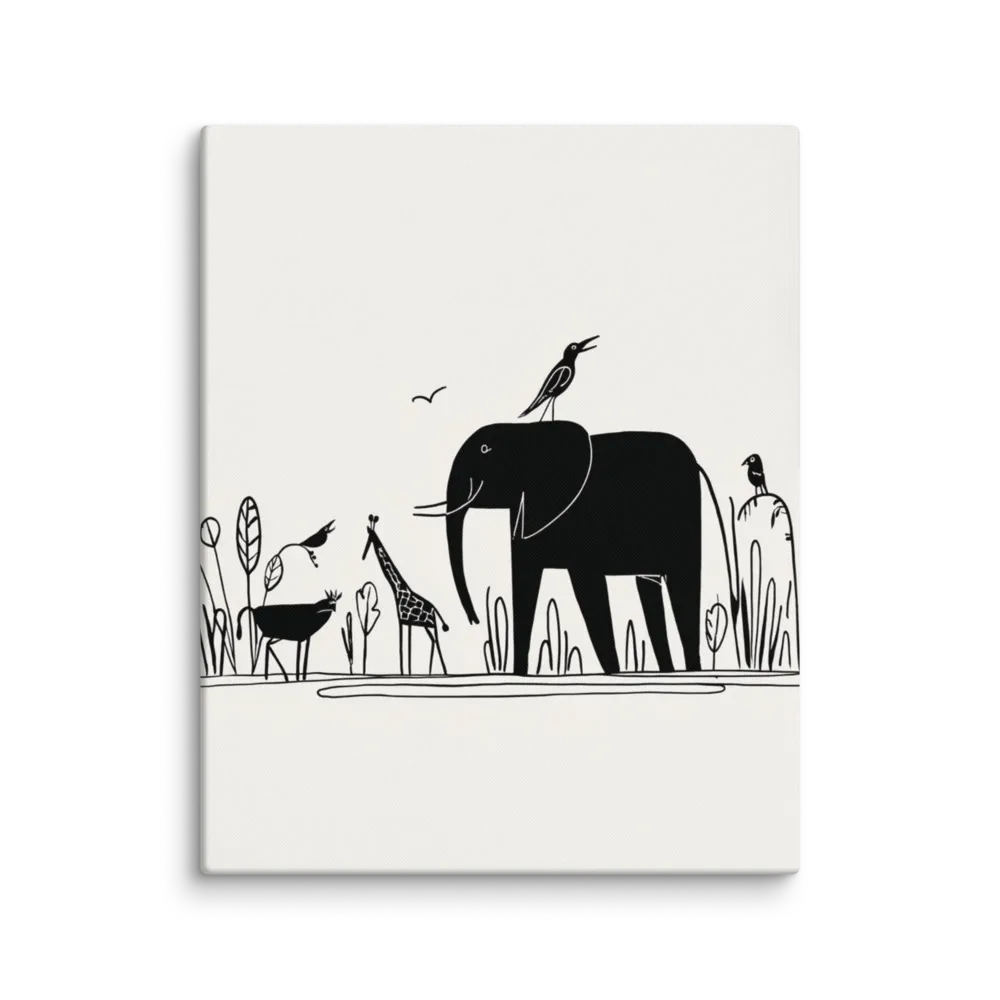 A Triptych of One-Line Drawings — Ink, Unbroken