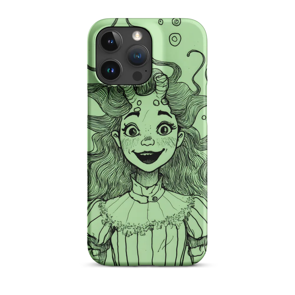 Monstrous Girl Illustration | Phone Case