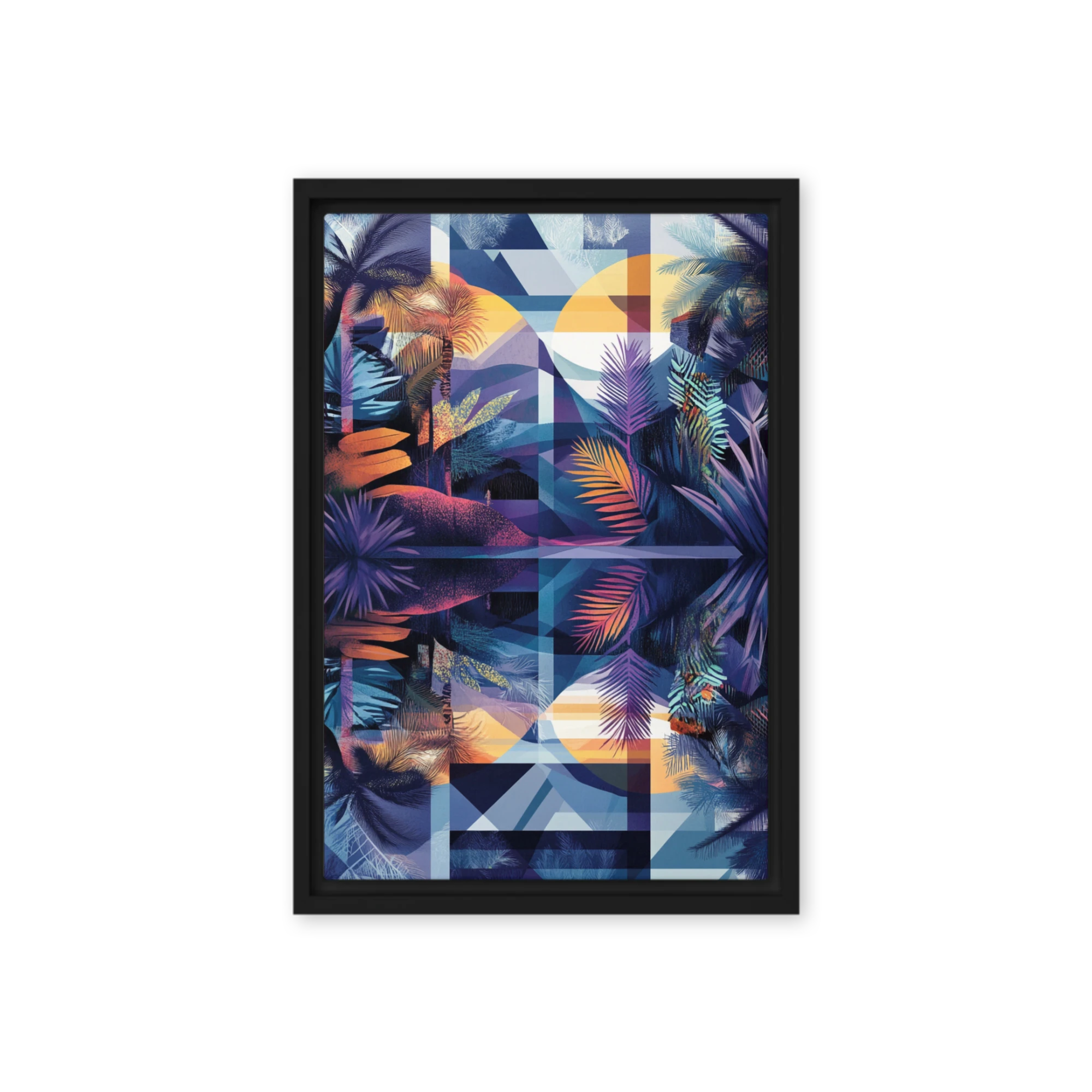 Abstract Tropical Landscape