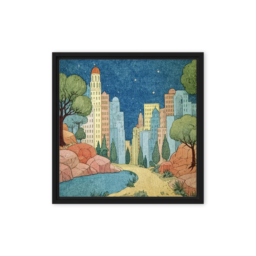 Nocturne Citadel | Art Print