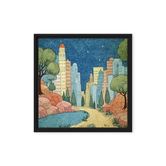 Nocturne Citadel | Art Print