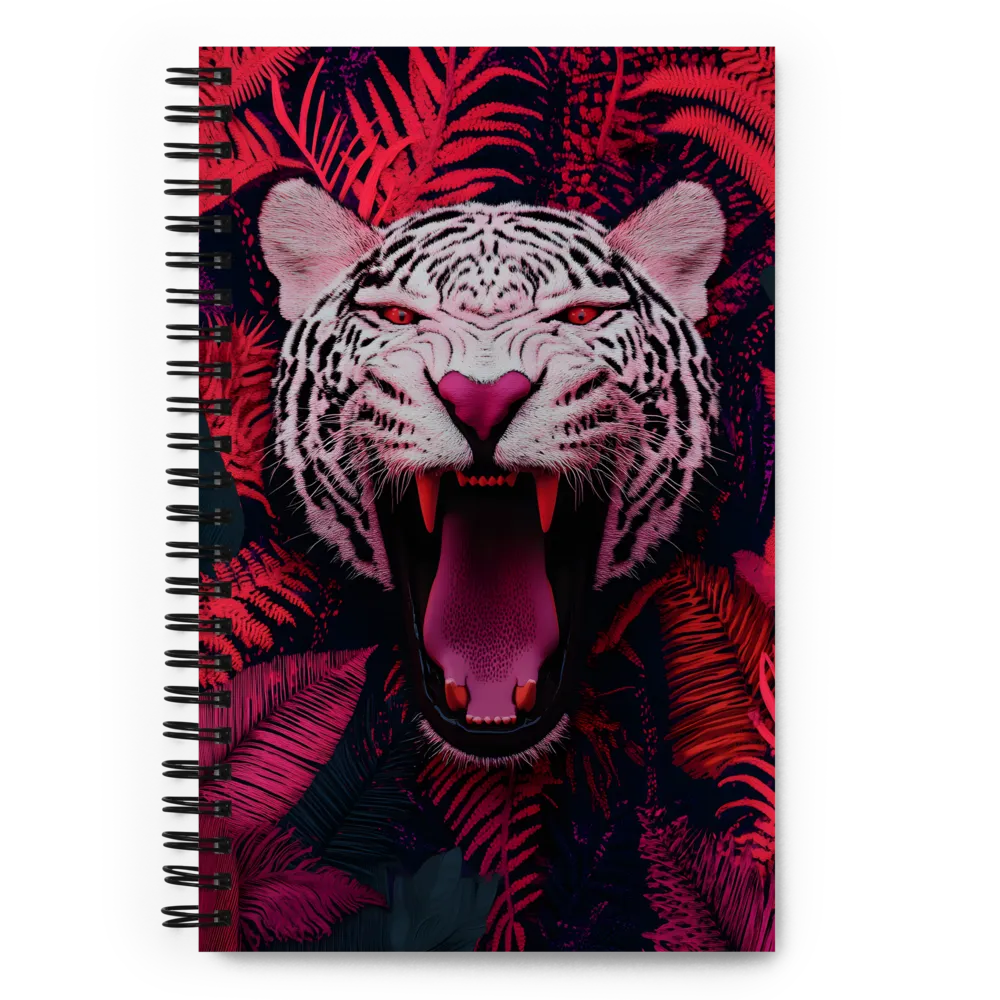 The Roar of the White Tiger 
 Spiral Notebook | 140 pages